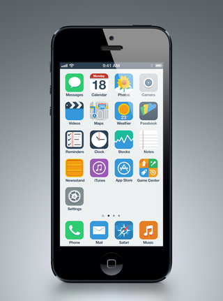 Illustration for article titled 8 iOS 7 Mockups: Is This What Your Next iPhone Will Look Like?